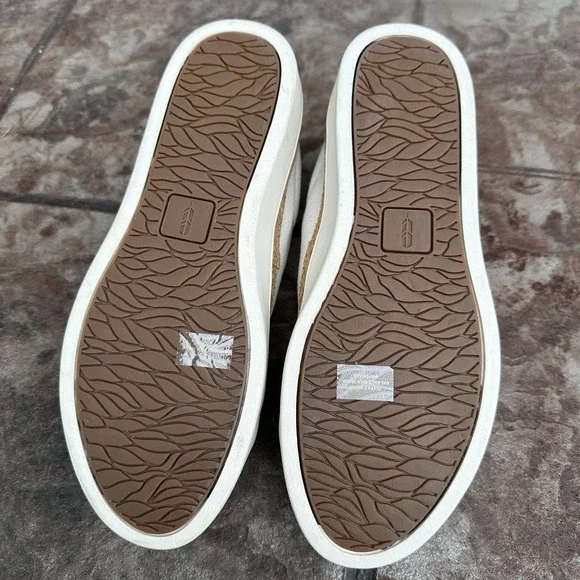 Womens 7.5 B - Revitalign Orthotic Gore-Lace Slip-On‎ Sneaker - Hermosa Cream - Picture 7 of 8